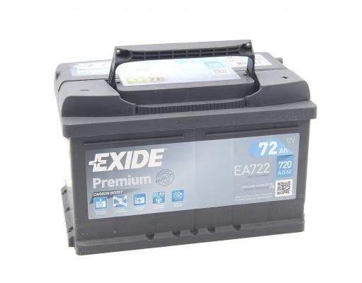 EXIDE Starterbatterie EA722
