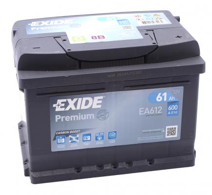 EXIDE Starterbatterie EA612