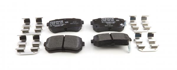 BOSCH Bremsbelagsatz, Scheibenbremse 0 986 494 627