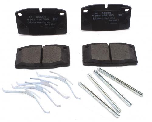 BOSCH Bremsbelagsatz, Scheibenbremse 0 986 469 390