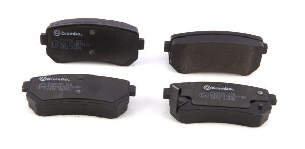 BREMBO Bremsbelagsatz, Scheibenbremse P 30 025
