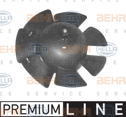 HELLA Innenraumgebläse 8EW 009 160-301