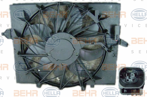 HELLA Lüfter, Motorkühlung 8EW 351 104-451