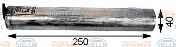 HELLA Trockner, Klimaanlage 8FT 351 197-241