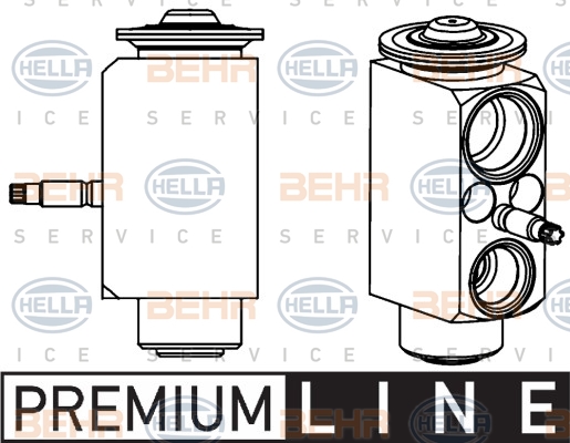 HELLA Expansionsventil, Klimaanlage 8UW 351 234-551