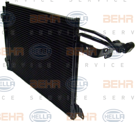 Produktbild von 8FC 351 317-544 HELLA Klimakondensator Mit Trockner, 577mm Für VW PASSAT, CC | Preis Und Erfahrung
