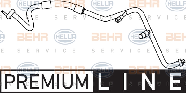 HELLA Hochdruck-/Niederdruckleitung, Klimaanlage 9GS 351 338-171