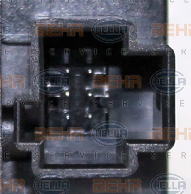 HELLA Stellelement, Mischklappe 6NW 351 345-221