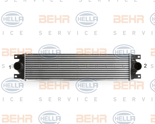 HELLA Ladeluftkühler 8ML 376 700-631