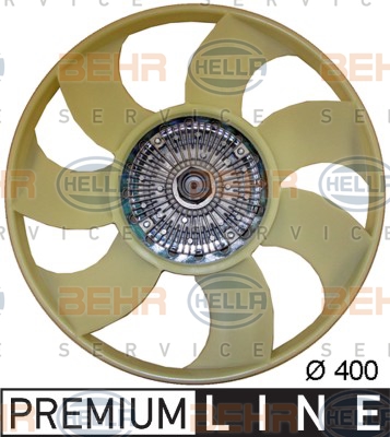 HELLA Lüfter, Motorkühlung 8MV 376 757-711