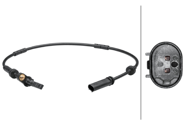 HELLA Sensor, Raddrehzahl 6PU 012 679-391