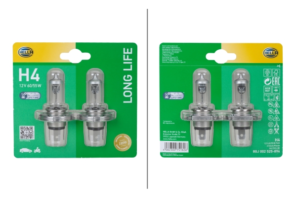 HELLA Glühlampe, Hauptscheinwerfer 8GJ 002 525-894