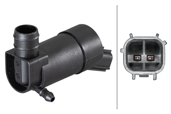 HELLA Waschwasserpumpe, Scheibenreinigung 8TW 006 848-171