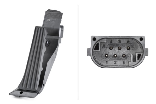 HELLA Sensor, Fahrpedalstellung 6PV 010 946-451