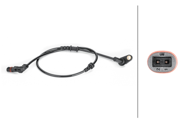 HELLA Sensor, Raddrehzahl 6PU 012 806-561