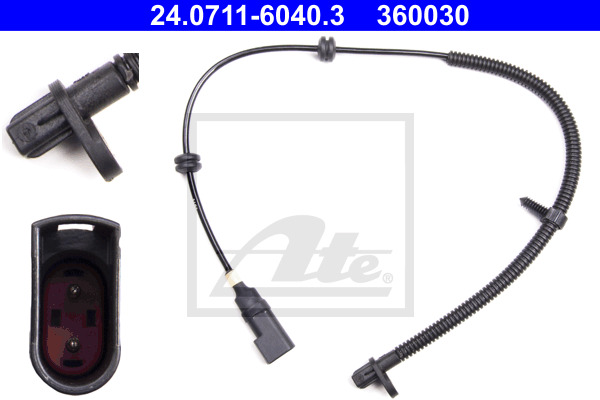 ATE Sensor, Raddrehzahl 24.0711-6040.3