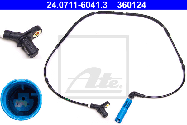 ATE Sensor, Raddrehzahl 24.0711-6041.3