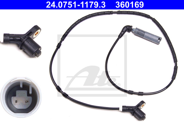 ATE Sensor, Raddrehzahl 24.0751-1179.3