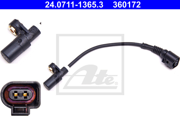 ATE Sensor, Raddrehzahl 24.0711-1365.3