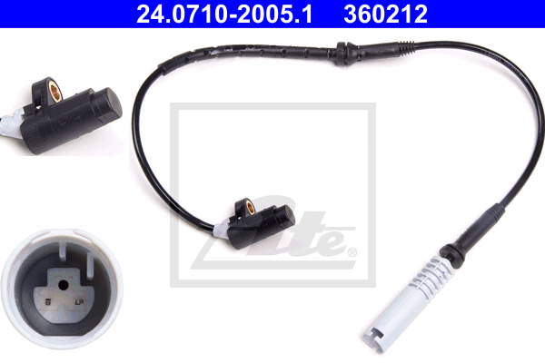 ATE Sensor, Raddrehzahl 24.0710-2005.1