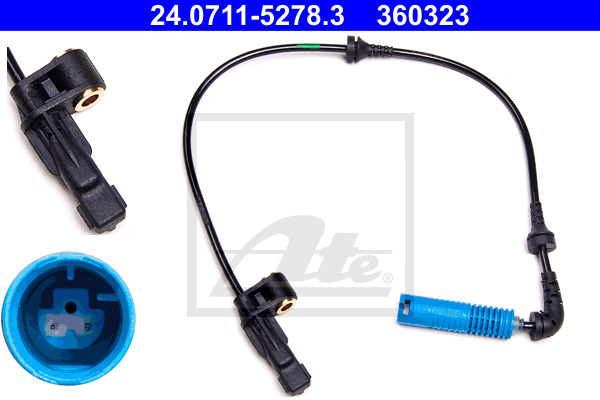 ATE Sensor, Raddrehzahl 24.0711-5278.3