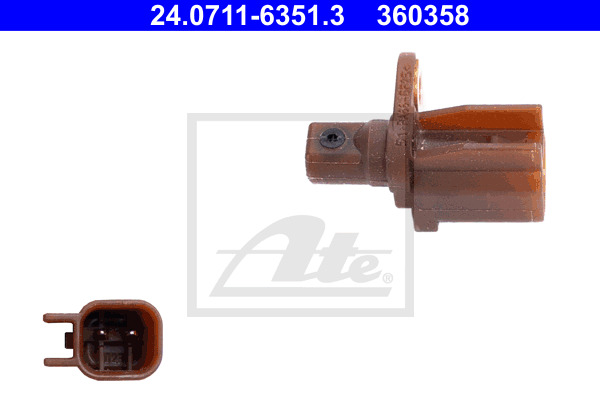 ATE Sensor, Raddrehzahl 24.0711-6351.3