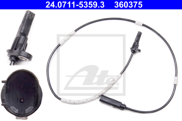 ATE Sensor, Raddrehzahl 24.0711-5359.3