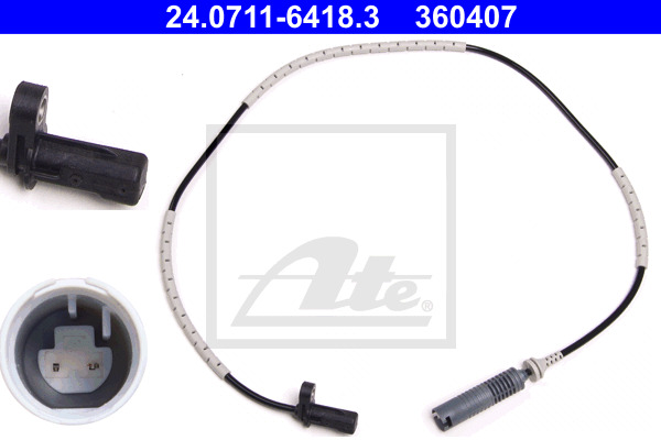 ATE Sensor, Raddrehzahl 24.0711-6418.3
