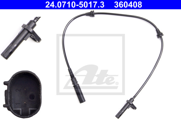 ATE Sensor, Raddrehzahl 24.0710-5017.3
