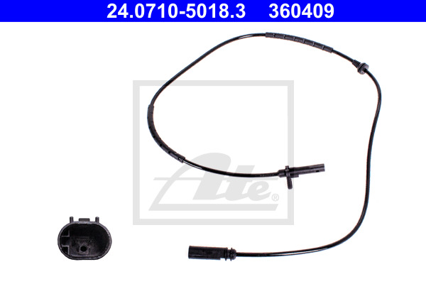 ATE Sensor, Raddrehzahl 24.0710-5018.3
