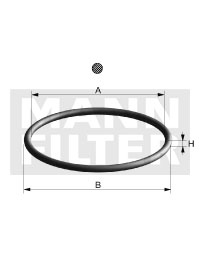 MANN-FILTER Dichtung, Ölfilter Di 007-00