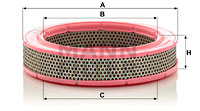 MANN-FILTER Luftfilter C 2649