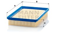 MANN-FILTER Luftfilter C 2676