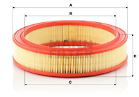 MANN-FILTER Luftfilter C 2749