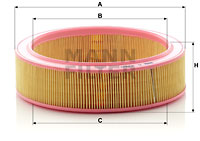 MANN-FILTER Luftfilter C 2760