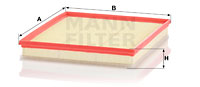 MANN-FILTER Luftfilter C 34 005/1