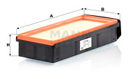 MANN-FILTER Luftfilter C 37 009