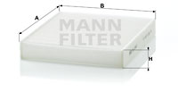 MANN-FILTER Filter, Innenraumluft CU 2440