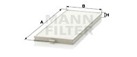 MANN-FILTER Filter, Innenraumluft CU 2506-2