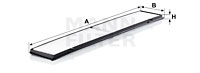 MANN-FILTER Filter, Innenraumluft CU 8430