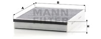 MANN-FILTER Filter, Innenraumluft CUK 25 007