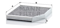MANN-FILTER Filter, Innenraumluft CUK 29 007