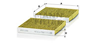 MANN-FILTER Filter, Innenraumluft FP 19 004
