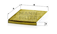 MANN-FILTER Filter, Innenraumluft FP 2436