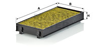 MANN-FILTER Filter, Innenraumluft FP 2941-2