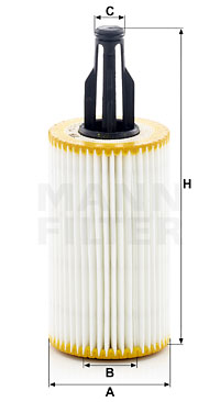 MANN-FILTER Ölfilter HU 7025 z