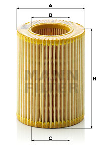 MANN-FILTER Ölfilter HU 714 x