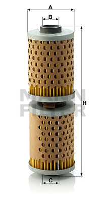 MANN-FILTER Ölfilter MH 57 x
