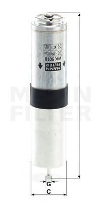 MANN-FILTER Kraftstofffilter WK 5010 z