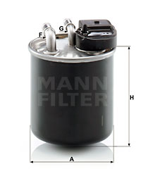 MANN-FILTER Kraftstofffilter WK 820/20